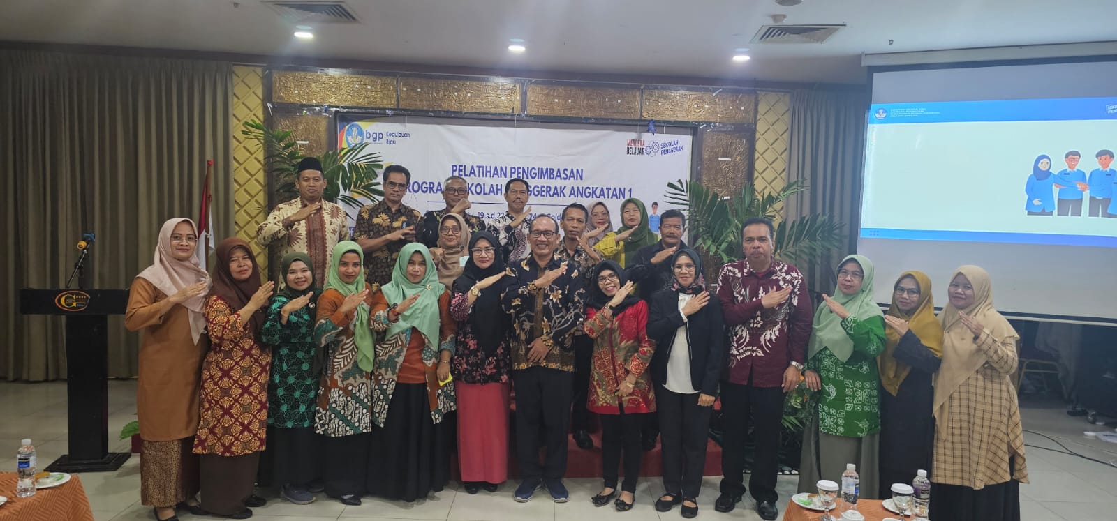 BGP Kepri Gelar Pelatihan Pengimbasan Program Sekolah Penggerak Angkatan 1